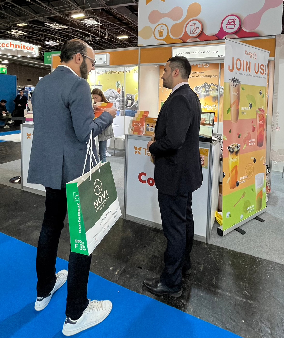 2023 Paris Franchise expo- coco booth