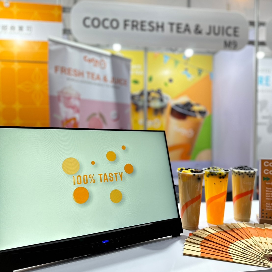 2023 Thailand Franchise Exhibition- coco booth